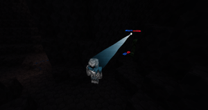 A Notor displaying the hologram of a player.